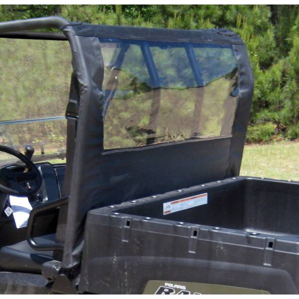 Seizmik Soft Rear Windshield & Dust Panel- Polaris Midsize Ranger SZK-4016 - 50-04016