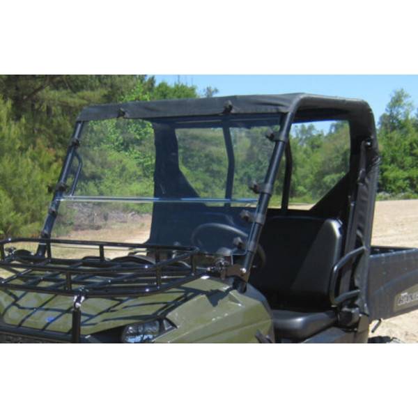 Seizmik Soft Rear Windshield & Soft Top Kit- Polaris Midsize Round Tube Ranger RANGERSOFTTOP400 - 50-18045