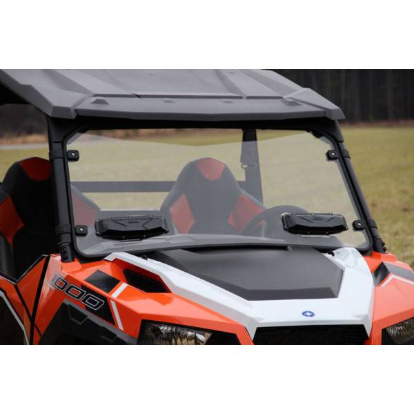 Seizmik Windshield Versa-Vent (Hard Poly) Polaris General REP. BY 50-50230KIT - 50-25020KIT