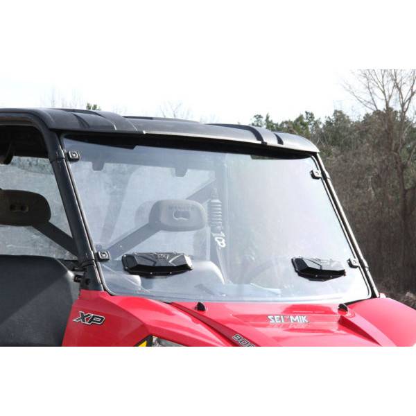 Seizmik Windshield Versa-Vent (Hard Poly) Polaris Mid-Size Pro-Fit Ranger REP. BY 50-50228KIT - 50-25026KIT