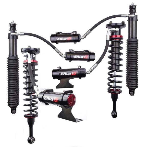 Elka - Elka 2.5 RESERVOIR FRONT & REAR SHOCKS KIT for TOYOTA TUNDRA , 2022 to 2023 (0 in. to 2 in. lift) - 90413