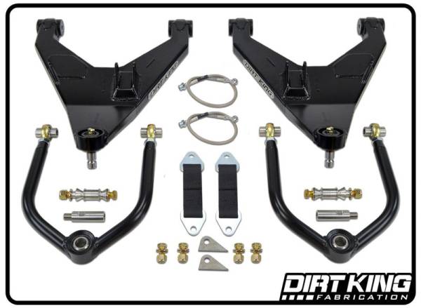 Dirt King - Dirt King Long Travel Kit with Heim Upper Arms - DK-701908-H