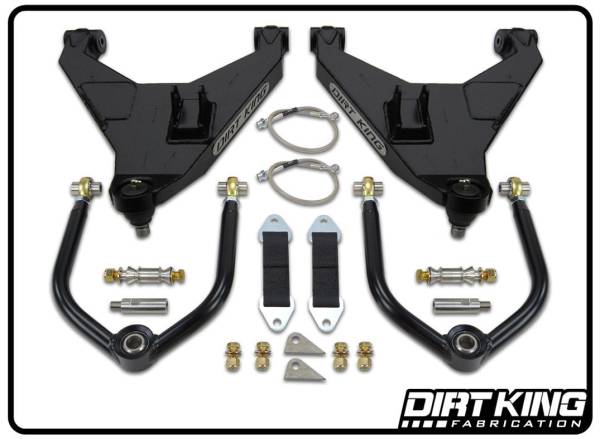 Dirt King - Dirt King Long Travel Kit with Heim Upper Arms - DK-702908-H