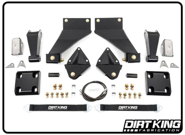 Dirt King - Dirt King Long Travel Spring Under Kit - DK-811848