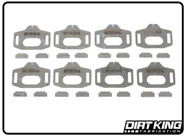 Dirt King - Dirt King Lower Arm Alignment Cam Gussets - DK-811973