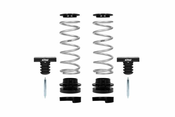 Eibach - Eibach PRO-TRUCK LOAD LEVELING SYSTEM Pair of Rear Springs + Adjusters + Bump Stop Kit - AK31-59-006-01-02