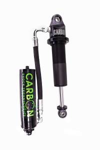 2.5 Inch Diameter Coilover 8 Inch Travel Adjustable Reservoir 1.5 Inch Rod End Carbon Shocks