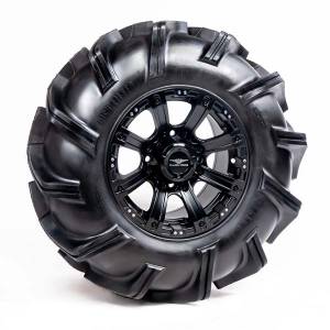 Pre-Mounted - 29.5-9-14 Outlaw 3 Tire with Raptor CI-8S 14x7 4/137 5+2 Matte Black Wheel 8012214OUTLAW3295X9X - A20-301