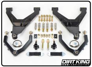 Dirt King - Dirt King Long Travel Kit with Bushing Upper Arms - DK-541908-B - Image 1