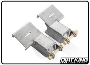 Dirt King Rear Shock Mounts with Bump Pads - DK-815849