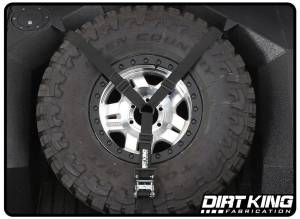 Dirt King - Dirt King 3 Way Spare Tire Strap & Mounts Twisted Hooks - DK-17570F-KT - Image 4