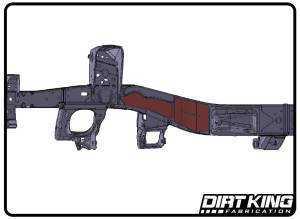 Dirt King - Dirt King Front Frame Plate Kit - DK-811974 - Image 3