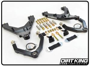 Dirt King - Dirt King Long Travel Kit with Bushing Upper Arms - DK-541908-B - Image 2