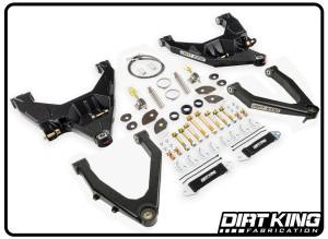 Dirt King - Dirt King Long Travel Kit with Bushing Upper Arms - DK-631708-B - Image 2