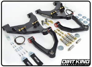 Dirt King - Dirt King Long Travel Kit with Bushing Upper Arms - DK-811908-B - Image 2